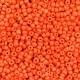 Glas rocailles kralen 11/0 (2mm) Fiery orange